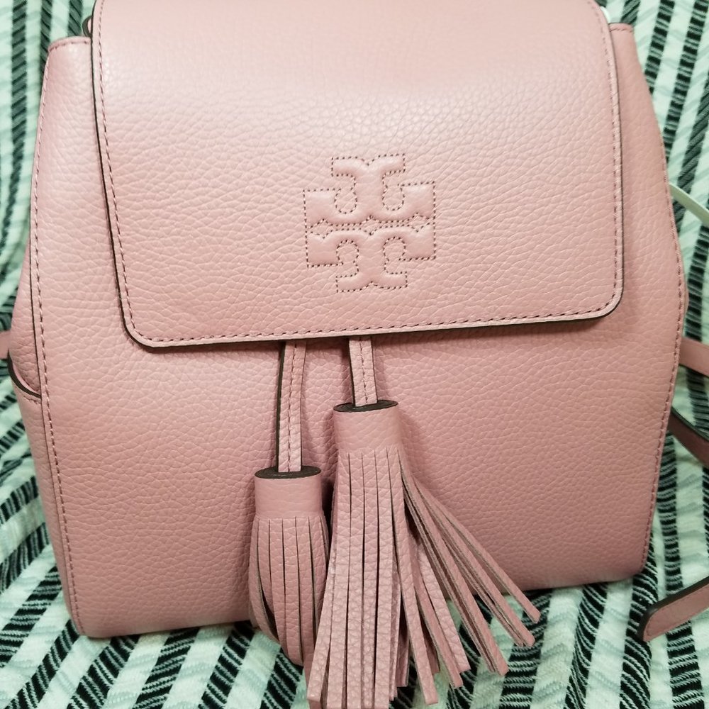 Tory Burch Pink Magnolia Thea Mini Backpack pink - Picture 10 of 11
